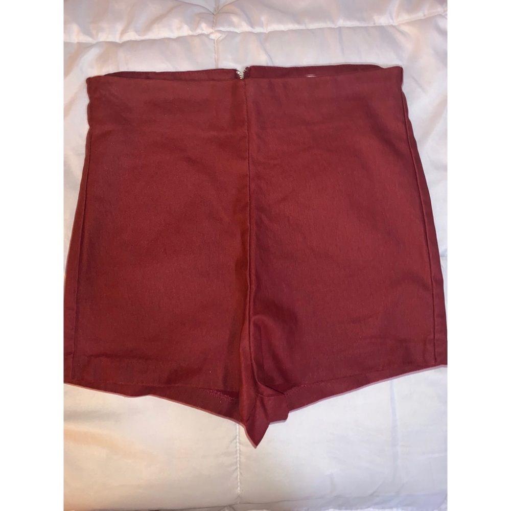 Burgundy Shorts